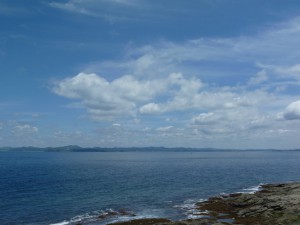 洲ノ崎灯台からの海。最高！