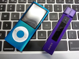 iPod nano(4th Gen)とNW-M505
